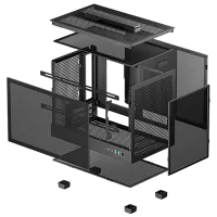 Carcasă Deepcool CH160 Mesh Mid Tower / Black photo 11