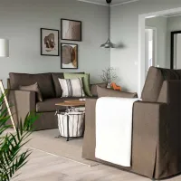 Canapea Ikea Hyltarp/Gransel (5786588) Viscoză / Gray brown photo 4
