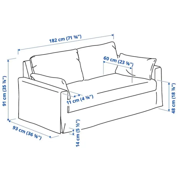 Canapea Ikea Hyltarp/Gransel (5786588) Viscoză / Gray brown  photo 5 Canapea Ikea Hyltarp/Gransel (5786588) Viscoză / Gray brown  photo 5