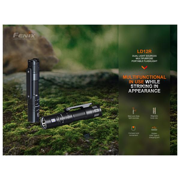 Lanternă Fenix LD12R Black photo 7