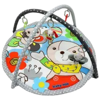 Игровой коврик Alexis TK/3467PP () 0+/ Круглый/ Серый