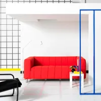Canapea Ikea Klippan/Langban (5786624) Poliester / Red photo 3