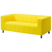 Canapea Ikea Klippan/Langban (5786520) Poliester / Yellow