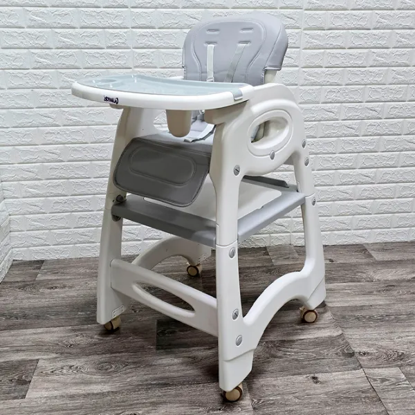 Scaun de masă Glamvers Multi (188449) / 6 luni / White  photo 6