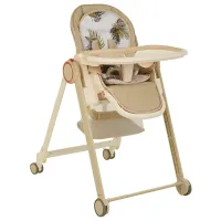 Scaun de masă Glamvers Alice (46638) / 3 luni / Beige 