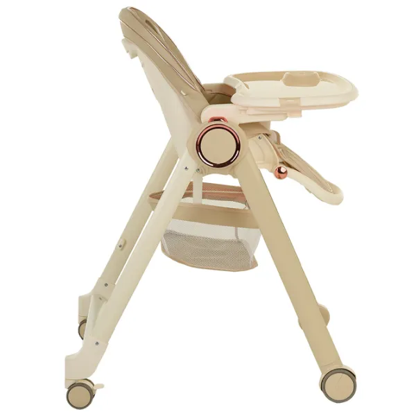 Scaun de masă Glamvers Alice (46638) / 3 luni / Beige  photo 4