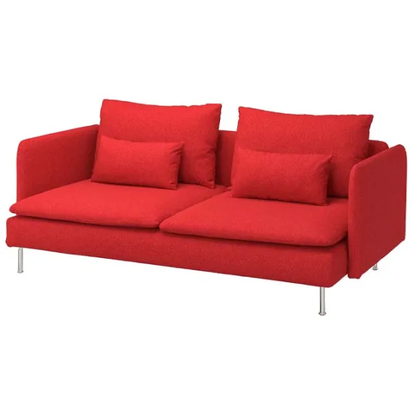 Canapea Ikea Soderhamn/Tonerud (5787729) Poliester / Red photo 1