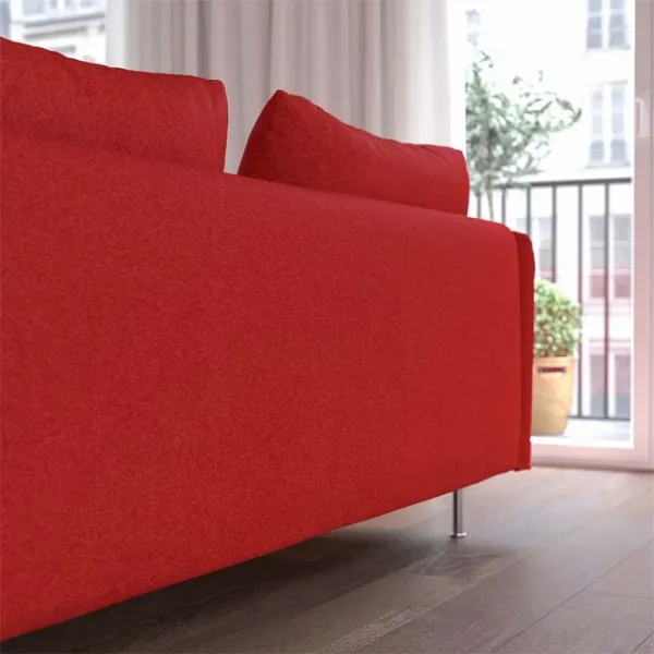 Canapea Ikea Soderhamn/Tonerud (5787710) Poliester / Red photo 3