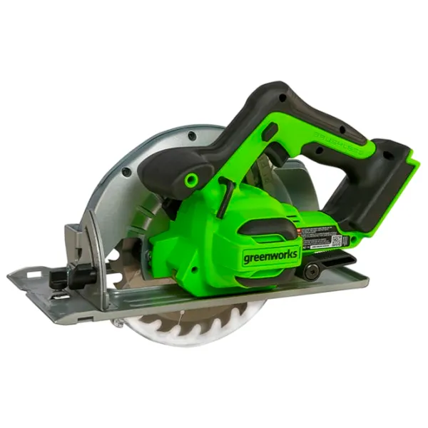 Дисковая пила Greenworks GD24CS 185 мм / Зеленый photo 2