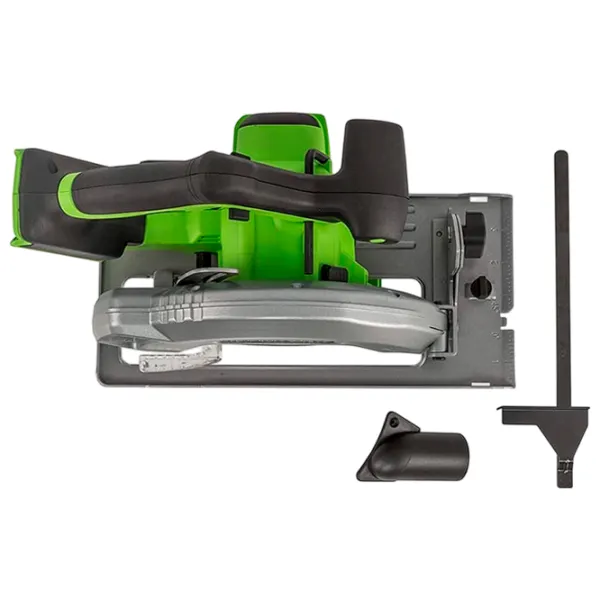 Дисковая пила Greenworks GD24CS 185 мм / Зеленый photo 3