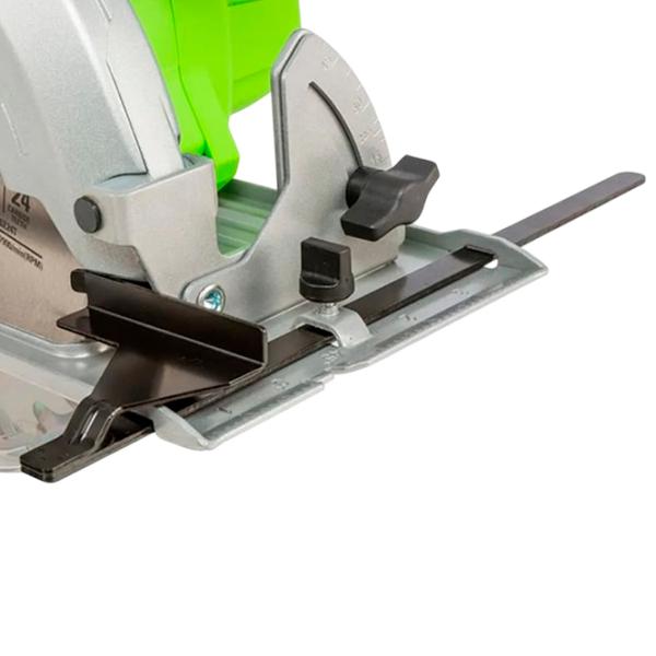 Дисковая пила Greenworks GD24CS 185 мм / Зеленый photo 5