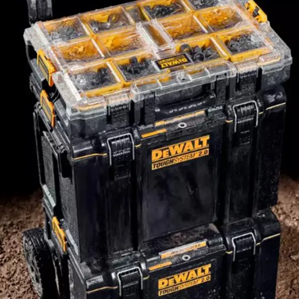 Cutie de depozitare Dewalt Toughsystem 2.0 DS100 1 bucată Plastic photo 4 Cutie de depozitare Dewalt Toughsystem 2.0 DS100 1 bucată Plastic photo 4