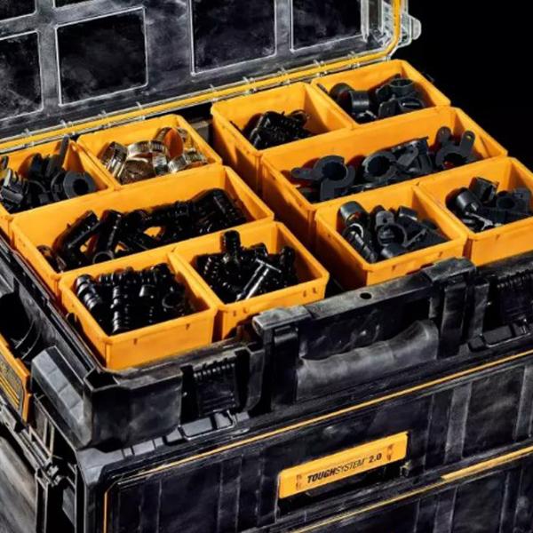Cutie de depozitare Dewalt Toughsystem 2.0 DS100 1 bucată Plastic photo 5 Cutie de depozitare Dewalt Toughsystem 2.0 DS100 1 bucată Plastic photo 5