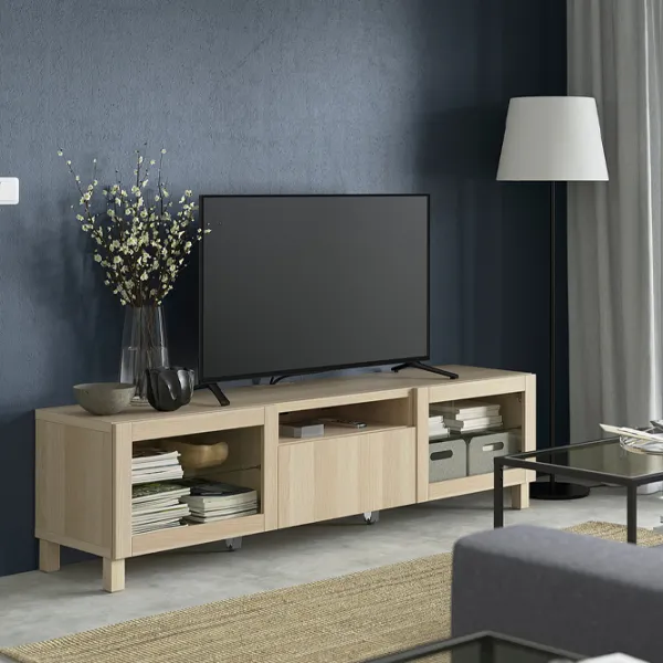 Тумба под телевизор Ikea Besta/Lappviken/Stubbarp 48 x 180 x 42см / ДСП photo 3 Тумба под телевизор Ikea Besta/Lappviken/Stubbarp 48 x 180 x 42см / ДСП photo 3
