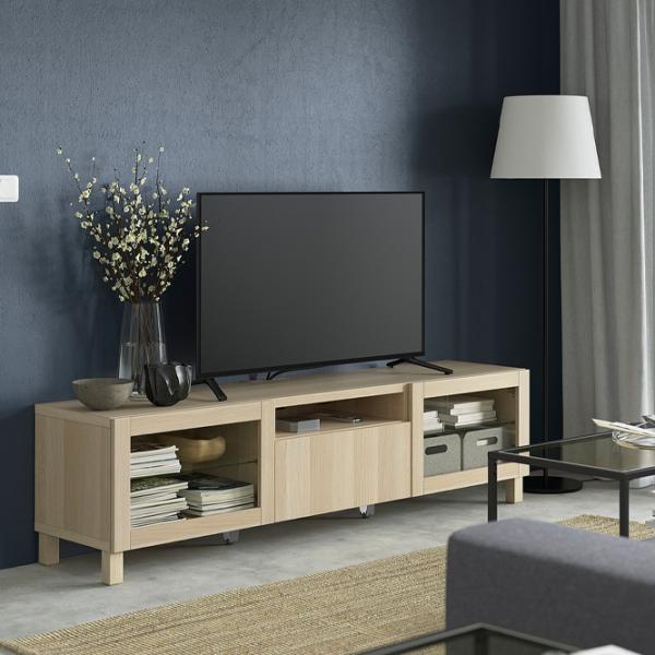 Тумба под телевизор Ikea Besta/Lappviken/Stubbarp 48 x 180 x 42см / ДСП photo 3 Тумба под телевизор Ikea Besta/Lappviken/Stubbarp 48 x 180 x 42см / ДСП photo 3
