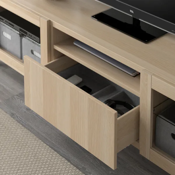 Тумба под телевизор Ikea Besta/Lappviken/Stubbarp 48 x 180 x 42см / ДСП photo 4 Тумба под телевизор Ikea Besta/Lappviken/Stubbarp 48 x 180 x 42см / ДСП photo 4