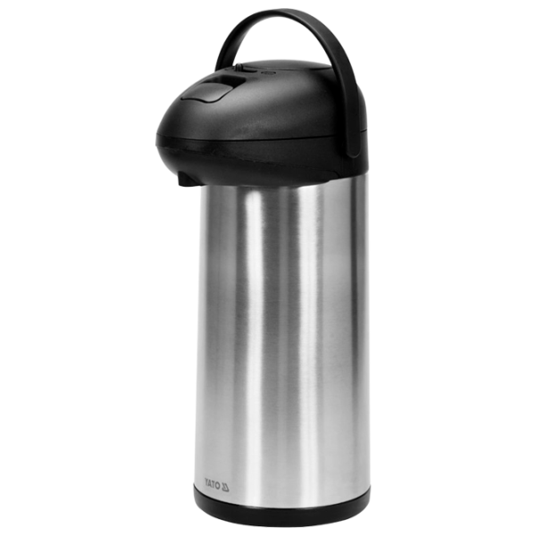 Термальный горшок Yato Classic YG-07019 Нержавеющая сталь 5л photo 1 Термальный горшок Yato Classic YG-07019 Нержавеющая сталь 5л photo 1