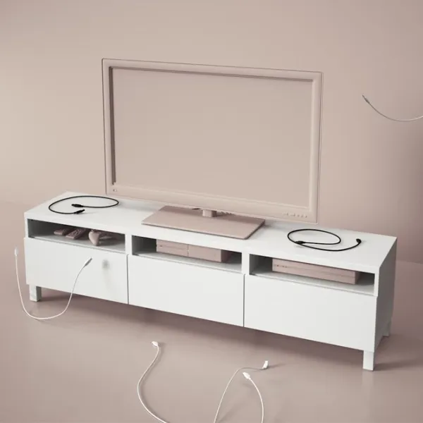 Comodă TV Ikea Besta/Lappviken/Stubbarp 48 x 180 x 42 / PAL photo 2 Comodă TV Ikea Besta/Lappviken/Stubbarp 48 x 180 x 42 / PAL photo 2