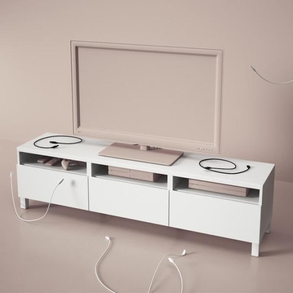 Comodă TV Ikea Besta/Lappviken/Stubbarp 48 x 180 x 42 / PAL photo 2 Comodă TV Ikea Besta/Lappviken/Stubbarp 48 x 180 x 42 / PAL photo 2
