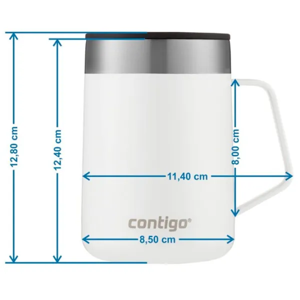 Термокружка Contigo Classic Streeterville Desk Белый 0.42л photo 5