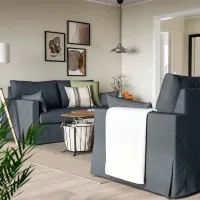 Canapea Ikea Hyltarp/Gransel (5786712) Bumbac / Gray photo 2