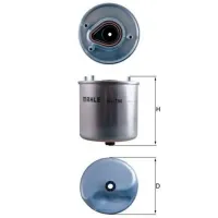Топливный фильтр Mahle KL 780 92 мм photo 5