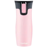 Cană termo Contigo Easy Tavel S West Loop Pink 0.47l