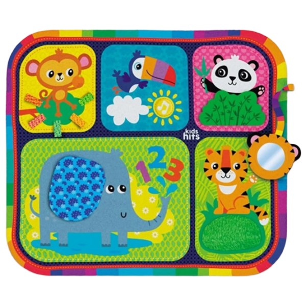 Covoraş pentru joc Kids Hits My First Zoo (KH06/001) 0+/ Dreptunghiular/ Multicolor photo 1 Covoraş pentru joc Kids Hits My First Zoo (KH06/001) 0+/ Dreptunghiular/ Multicolor photo 1