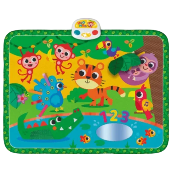 Covoraş pentru joc Kids Hits Jungle Pals (KH05/003) 0+/ Dreptunghiular/ Green photo 1 Covoraş pentru joc Kids Hits Jungle Pals (KH05/003) 0+/ Dreptunghiular/ Green photo 1