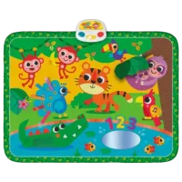 Игровой коврик Kids Hits Jungle Pals (KH05/003) 0+/ Прямоугольный/ Зеленый