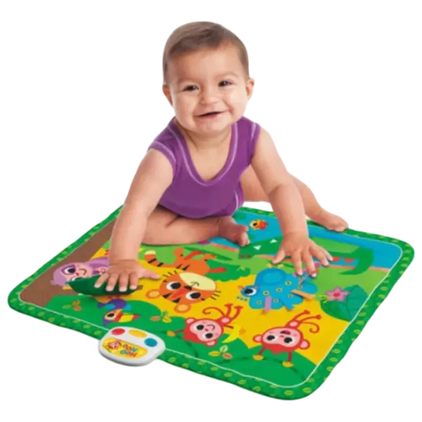 Covoraş pentru joc Kids Hits Jungle Pals (KH05/003) 0+/ Dreptunghiular/ Green photo 2 Covoraş pentru joc Kids Hits Jungle Pals (KH05/003) 0+/ Dreptunghiular/ Green photo 2