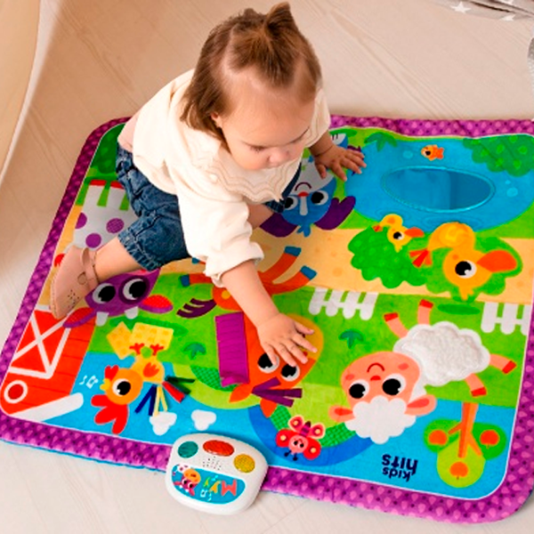 Covoraş pentru joc Kids Hits Farm Friends (KH05/001) 0+/ Dreptunghiular/ Purple photo 4 Covoraş pentru joc Kids Hits Farm Friends (KH05/001) 0+/ Dreptunghiular/ Purple photo 4