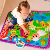 Игровой коврик Kids Hits Farm Friends (KH05/001) 0+/ Прямоугольный/ Пурпурный photo 4
