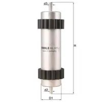 Filtru combustibil Mahle KL 915 54 mm photo 4