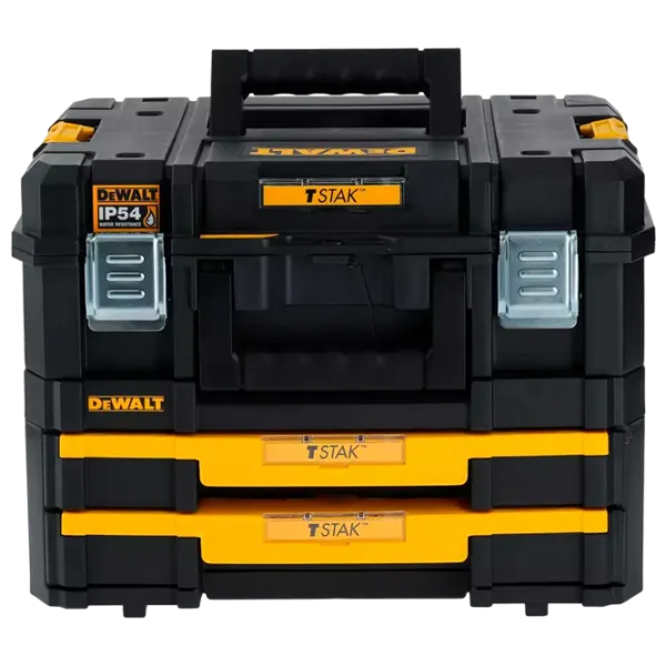 Toolbox Dewalt TSTAK Combo KIT 2 buc Plastic photo 1