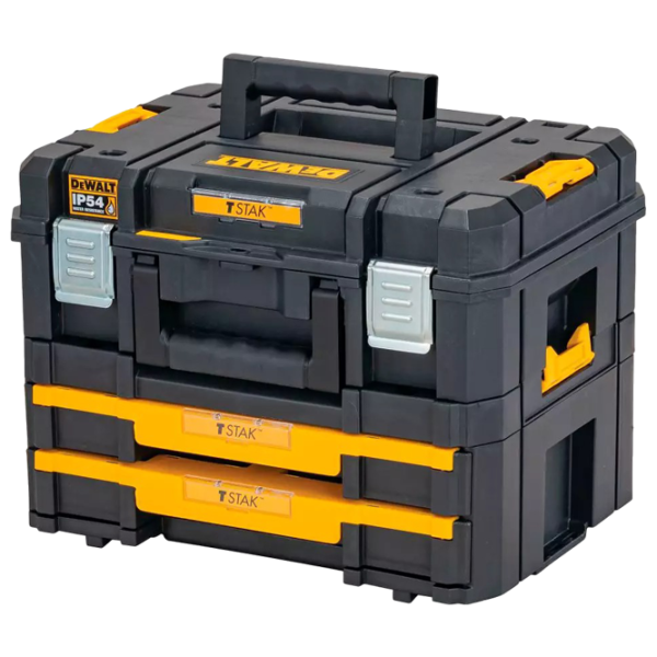 Toolbox Dewalt TSTAK Combo KIT 2 buc Plastic photo 2