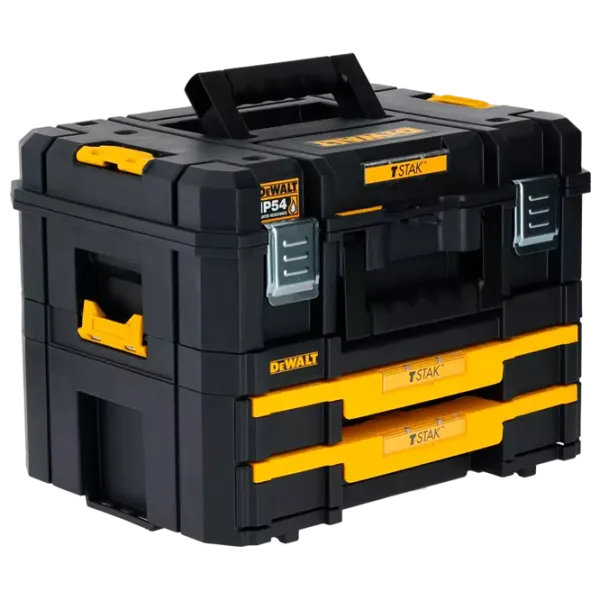 Toolbox Dewalt TSTAK Combo KIT 2 buc Plastic photo 3