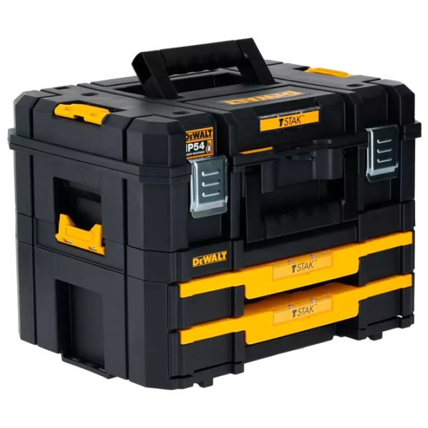 Toolbox Dewalt TSTAK Combo KIT 2 buc Plastic photo 3