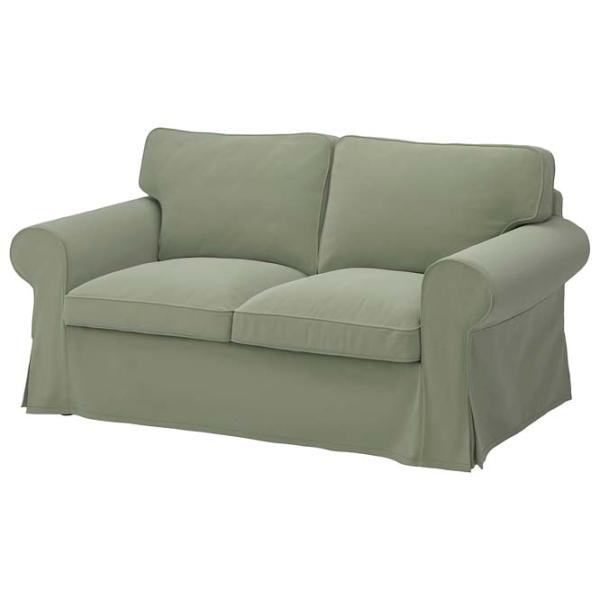 Диван Ikea Ektorp/Hakebo (5786605) Хлопок / Gray Green photo 1