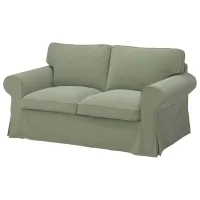 Диван Ikea Ektorp/Hakebo (5786605) Хлопок / Gray Green