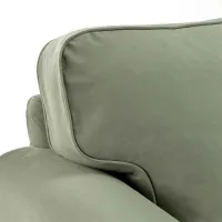 Canapea Ikea Ektorp/Hakebo (5786605) Bumbac / Gray Green photo 5