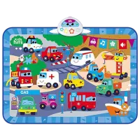 Covoraş pentru joc Kids Hits KH04/004 () 0+/ Dreptunghiular/ Blue