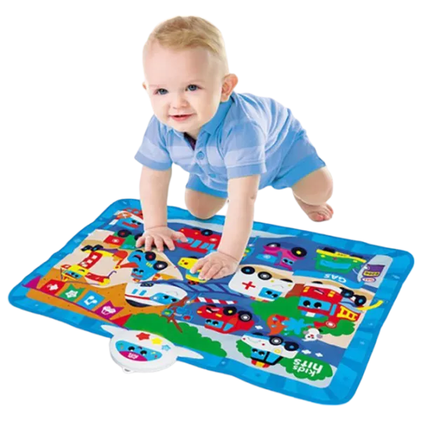 Covoraş pentru joc Kids Hits KH04/004 () 0+/ Dreptunghiular/ Blue photo 2 Covoraş pentru joc Kids Hits KH04/004 () 0+/ Dreptunghiular/ Blue photo 2