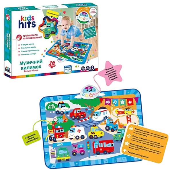 Covoraş pentru joc Kids Hits KH04/004 () 0+/ Dreptunghiular/ Blue photo 3 Covoraş pentru joc Kids Hits KH04/004 () 0+/ Dreptunghiular/ Blue photo 3