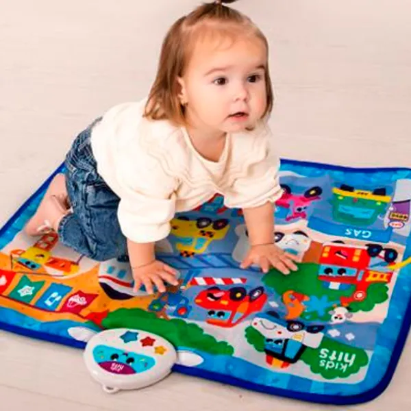 Covoraş pentru joc Kids Hits KH04/004 () 0+/ Dreptunghiular/ Blue photo 5 Covoraş pentru joc Kids Hits KH04/004 () 0+/ Dreptunghiular/ Blue photo 5