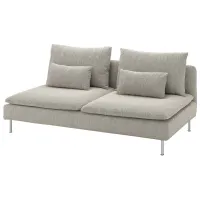 Canapea Ikea Soderhamn (5287221) Poliester / Gray brown 