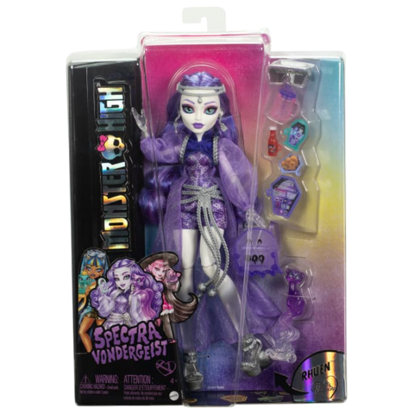 Păpușă Monster High Spectra Vondergeist HXH77 model / 4+ photo 4