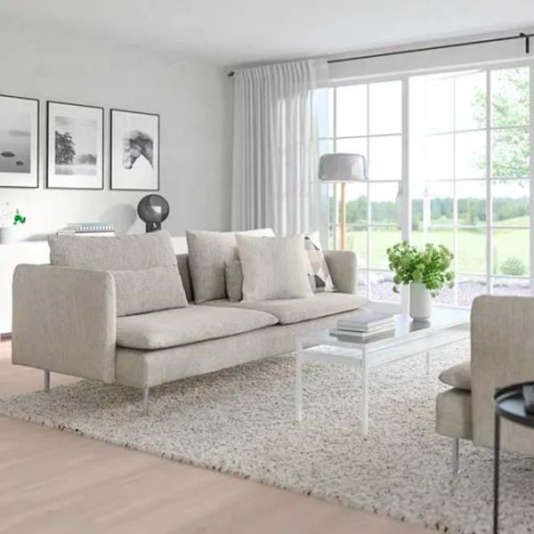 Диван Ikea Soderhamn (5286138) Полиэстер / Серо-коричневый  photo 2