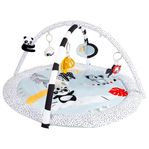 Covoraş pentru joc Canpol BabiesBoo (68/092) 0+/ Rotund/ White photo 1