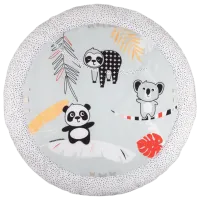 Covoraş pentru joc Canpol BabiesBoo (68/092) 0+/ Rotund/ White photo 2